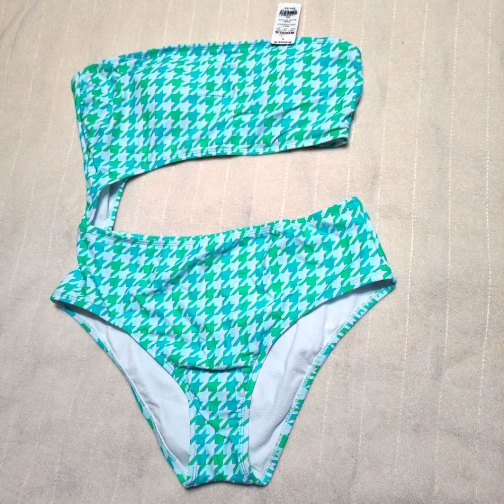 NEW Ninety-Nine Strapless Womens Large Swimsuit